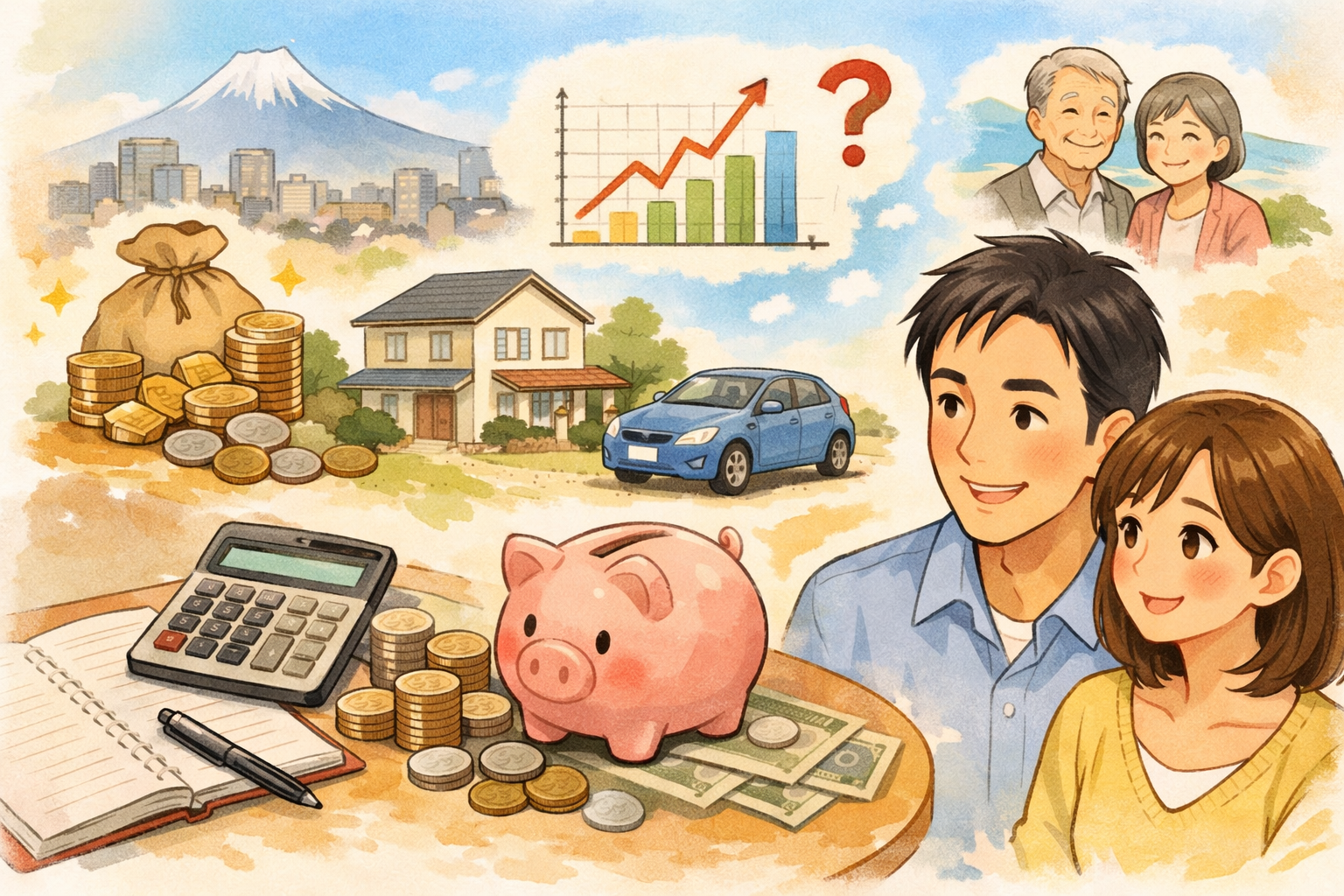 40代の平均貯金額はいくら？