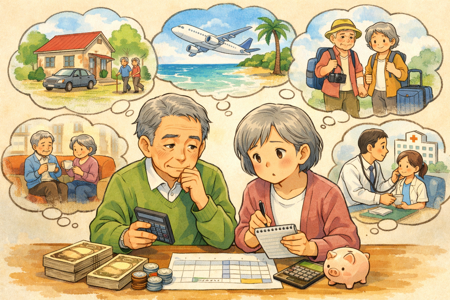 老後資金はいくら必要？生活費ベースで試算するってどういうこと？