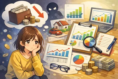 お金の不安が消えない理由｜数字で可視化する方法って何？