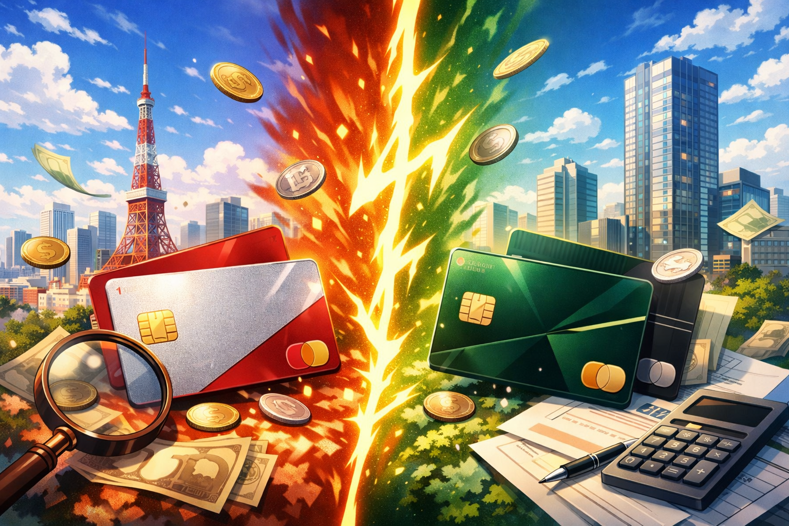 楽天カードと三井住友カードを徹底比較?