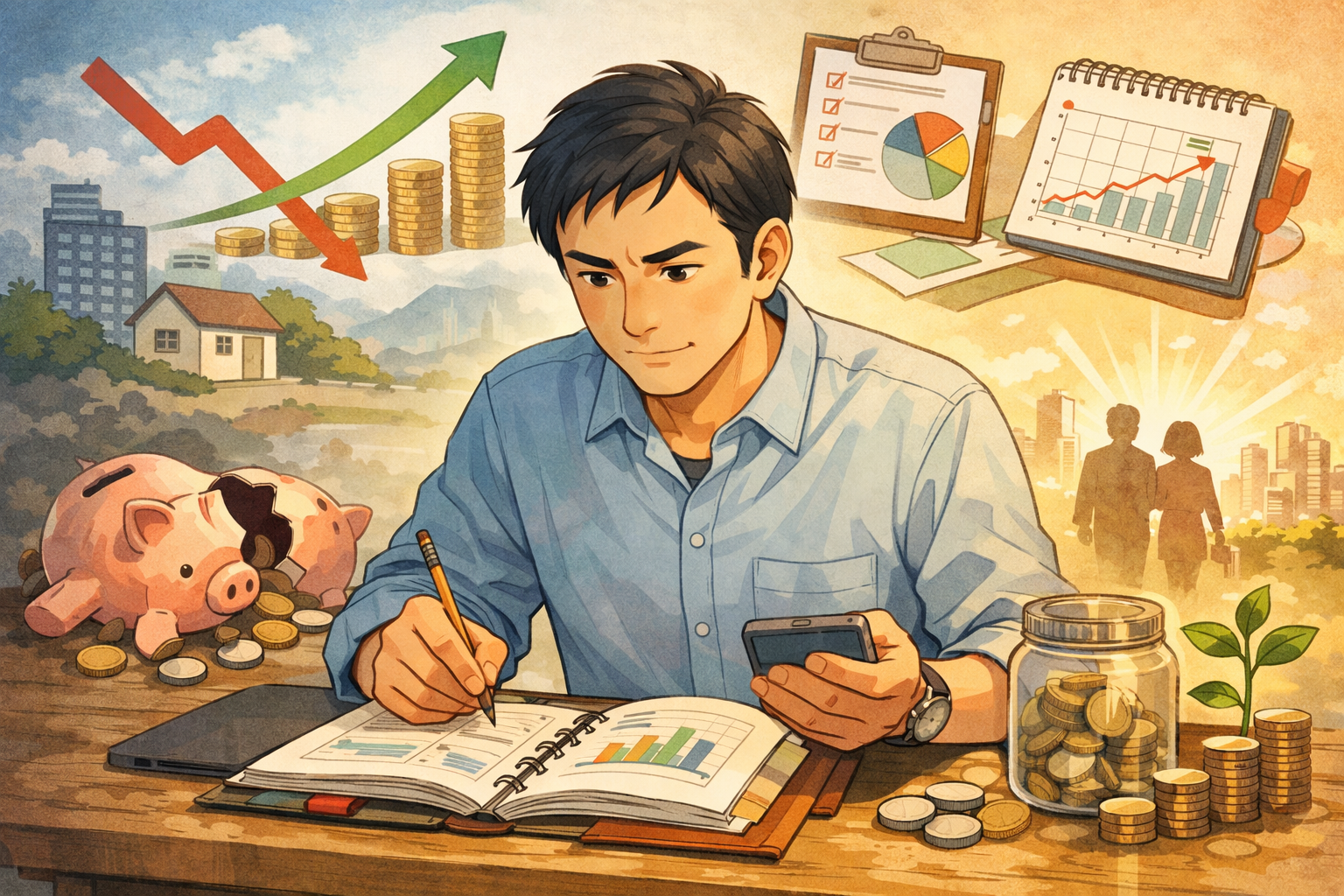 貯金ゼロからの立て直しが成功する要因