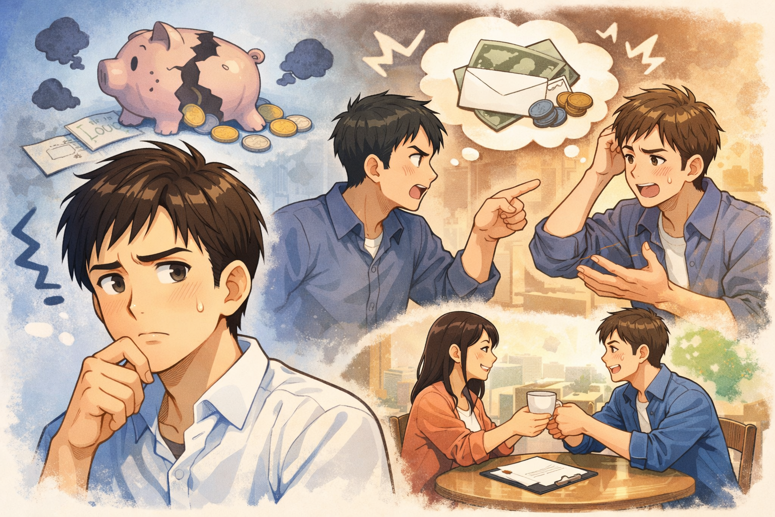 友人との金銭トラブルは、予防が何よりも大切なんですね