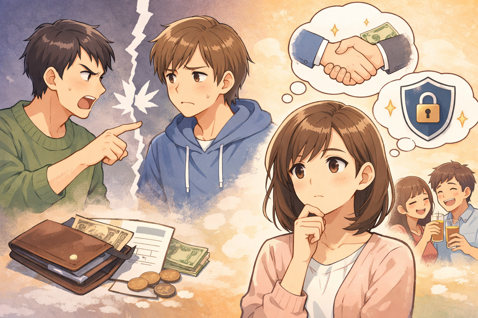 なぜ、友人との金銭トラブルはこんなにも起こりやすいのでしょうか？