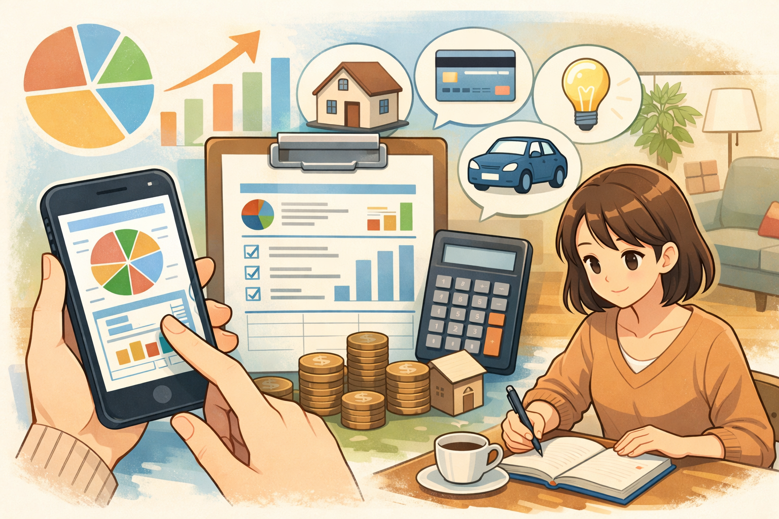 家計簿アプリが固定費整理に不可欠である理由